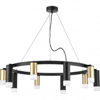 Люстра LIGHTSTAR RULLO черный/золото, LR0204058751