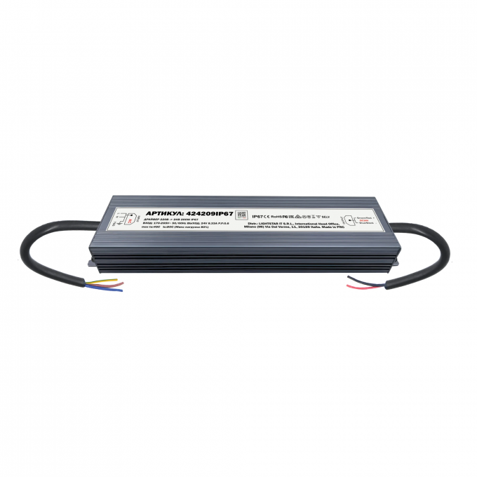 Блок питания LIGHTSTAR 200W 424209IP67