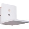 Бра LIGHTSTAR MURO 3W LED LM 3000K белый 808516
