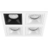 Комплект из светильников и рамки LIGHTSTAR Domino D54607060606