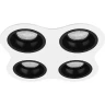 Комплект из светильников и рамки LIGHTSTAR Domino D64607070707