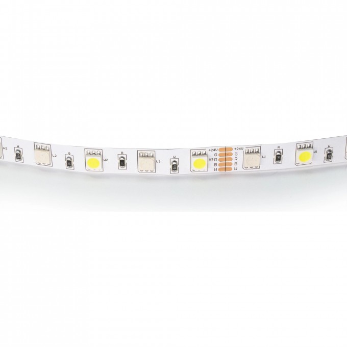 Лента LIGHTSTAR LED RGB+W 24V 14,4W 60leds/M 26-28 lm IP20 5м 421000