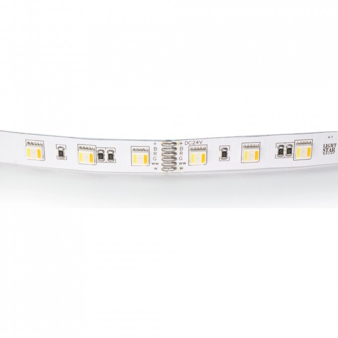 Лента LIGHTSTAR LED RGBCW 24V 14,4W 60leds/M 26-28 lm IP20 5м 421200