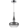 Люстра LIGHTSTAR ASTRA LED 12W LM 3000K хром/дымчатый 804401