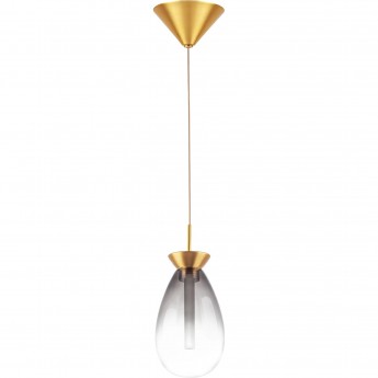 Люстра LIGHTSTAR COLORE 805118 LED 1х4W LM 3000K золото/дымчатый