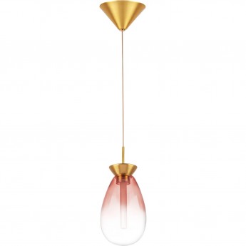 Люстра LIGHTSTAR COLORE 805112LED 1х4W LM 3000K золото/розовый
