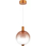 Люстра LIGHTSTAR COLORE LED 1х6W LM 3000K золото/красный 805402