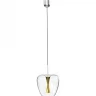 Люстра LIGHTSTAR CUPOLA 804203 LED 10W LM 3000K алюминий/золото