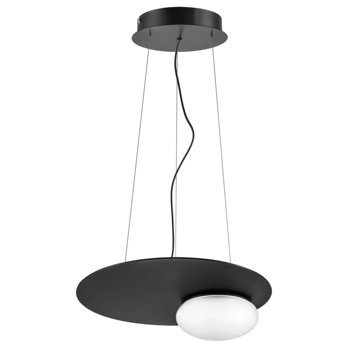 Люстра LIGHTSTAR EMISFERO 12W LED 655LM 180G 3000K черный 737337