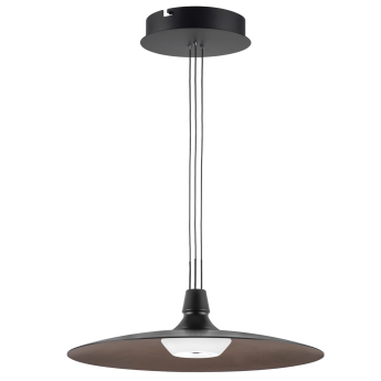 Люстра LIGHTSTAR EMISFERO 737427 19W LED 1347LM 130G 3000K черный/медь