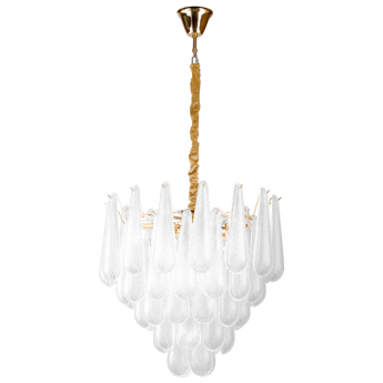 Люстра LIGHTSTAR RETRO II 799102 10х6W(led) E14 ЗОЛОТО/ПРОЗРАЧНЫЙ