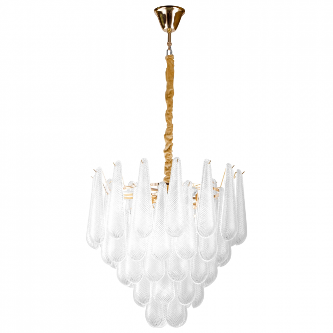 Люстра LIGHTSTAR RETRO II 10х6W(led) E14 ЗОЛОТО/ПРОЗРАЧНЫЙ 799102