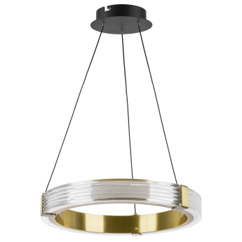 Люстра LIGHTSTAR ROTONDA 736241 21W LED 1053LM 360G 3000K латунь