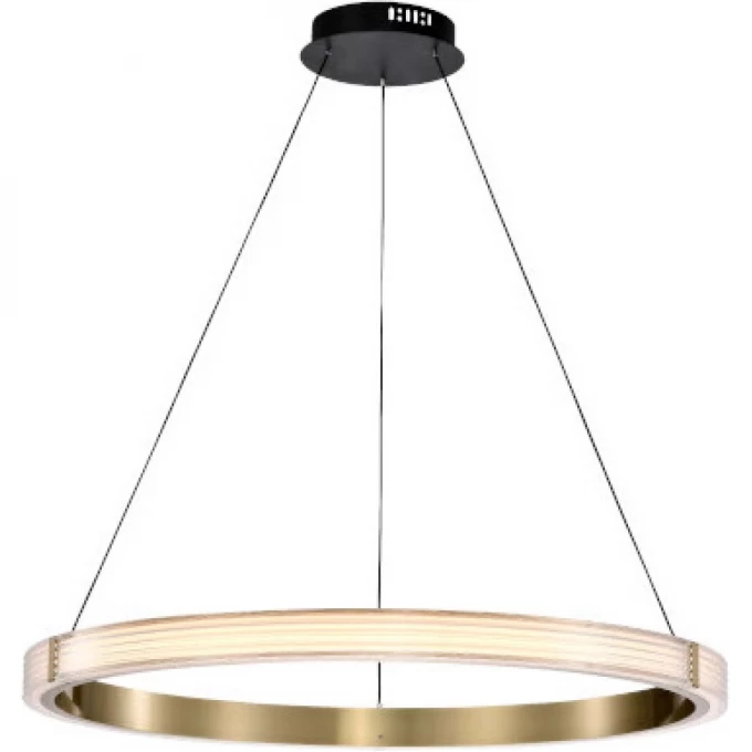 Люстра LIGHTSTAR ROTONDA 42W LED 2106LM 360G 3000K латунь 736281 Люстра LIGHTSTAR ROTONDA 42W LED 2106LM 360G 3000K латунь 736281