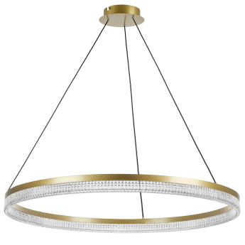 Люстра LIGHTSTAR ROTONDA 736181 51W LED 2808LM 180G 3000K латунь
