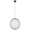 Люстра LIGHTSTAR SOLE 16W LED 1309LM 120G 3000K черный матовый 734057