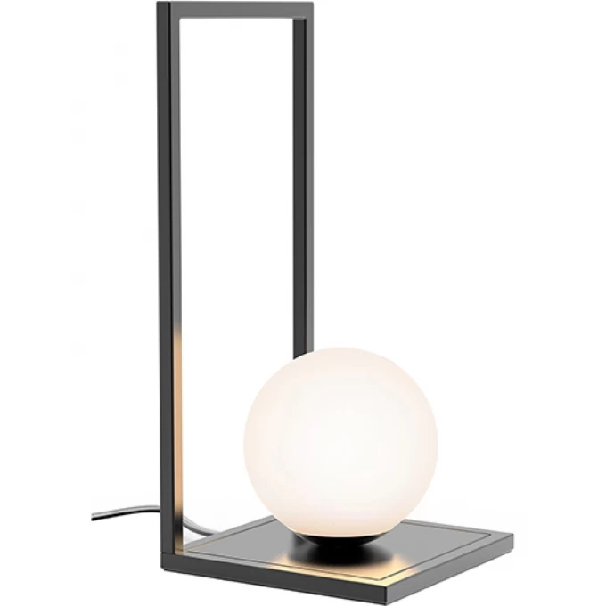 Настольная лампа LIGHTSTAR GLOBO LED 6W LM 3000K черный/белый 803910 Настольная лампа LIGHTSTAR GLOBO LED 6W LM 3000K черный/белый 803910