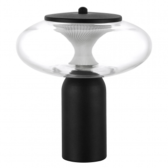 Настольная лампа LIGHTSTAR PALERMO 612917 8W LED 350LM G 3000K черный/прозрачный Настольная лампа LIGHTSTAR PALERMO 612917 8W LED 350LM G 3000K черный/прозрачный