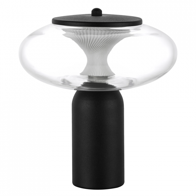 Настольная лампа LIGHTSTAR PALERMO 8W LED 350LM G 3000K черный/прозрачный 612917 Настольная лампа LIGHTSTAR PALERMO 8W LED 350LM G 3000K черный/прозрачный 612917
