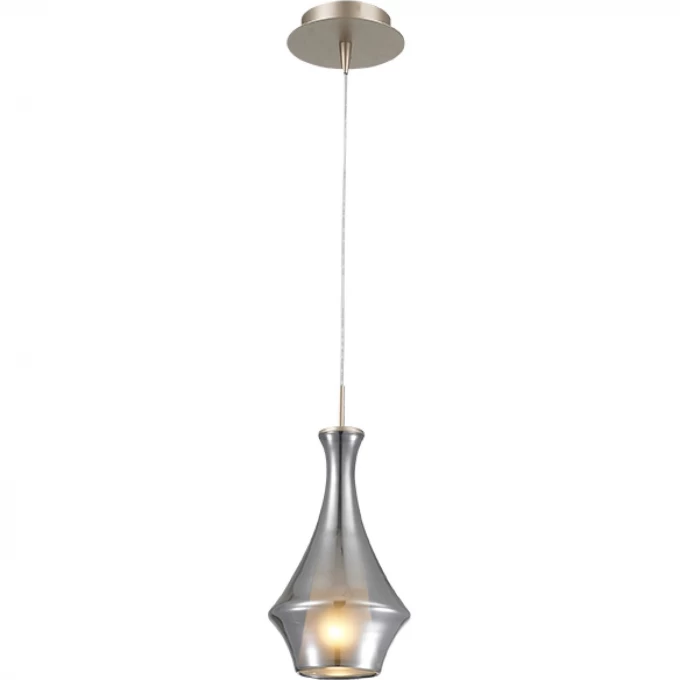 Подвес LIGHTSTAR FORMA 1х10W E14 шампань/дымчатый 808018 Подвес LIGHTSTAR FORMA 1х10W E14 шампань/дымчатый 808018