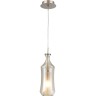 Подвес LIGHTSTAR FORMA 1х10W E14 шампань/коньяк 808033