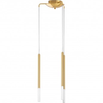 Подвес LIGHTSTAR TUBO L3T747143 LED 15W 840LM 360G золото 4000K