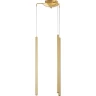 Подвес LIGHTSTAR TUBO LED 15W 960LM 25G золото 4000K L3T747343