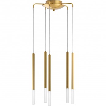 Подвес LIGHTSTAR TUBO L5T747143 LED 25W 1400LM 360G золото 4000K
