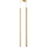 Подвес LIGHTSTAR TUBO LED 25W 1500LM 25G золото 3000K L5T747433