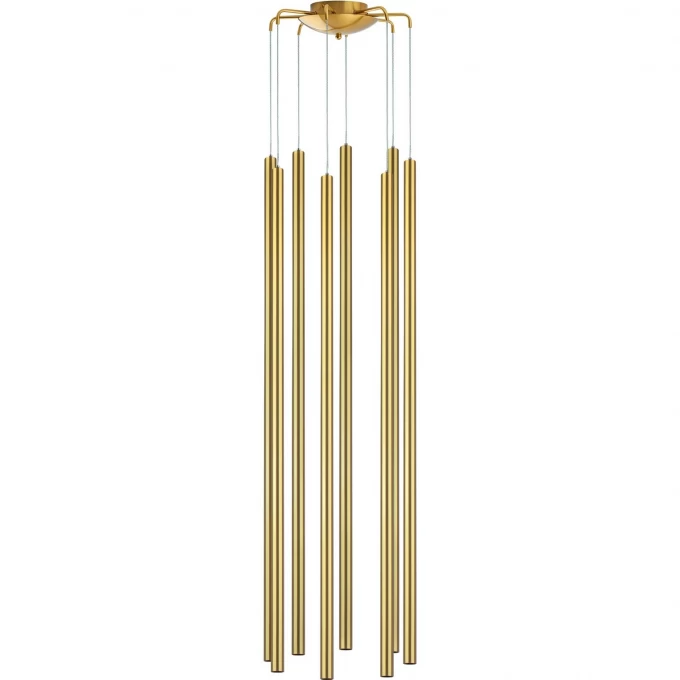 Подвес LIGHTSTAR TUBO LED 40W 2400LM 25G золото 3000K L8T747433 Подвес LIGHTSTAR TUBO LED 40W 2400LM 25G золото 3000K L8T747433