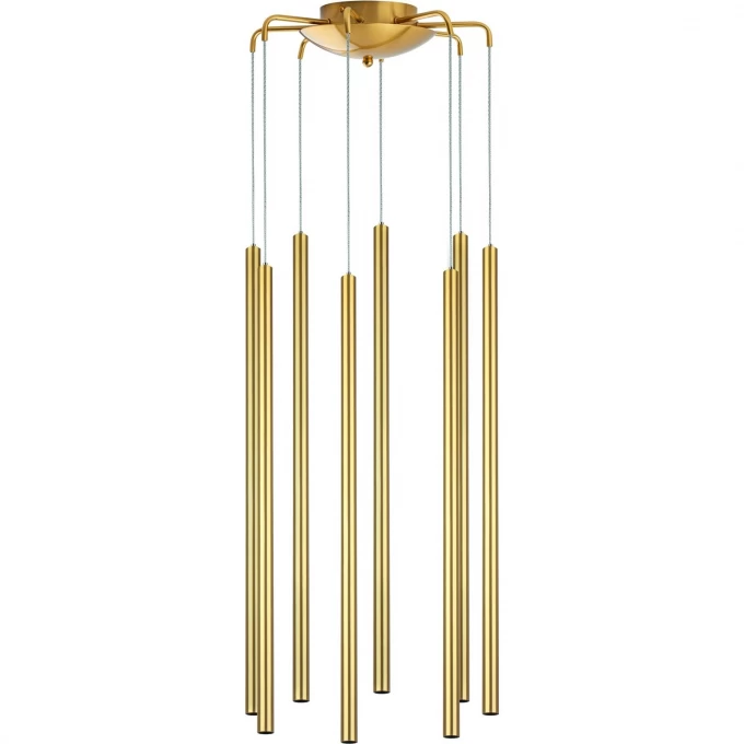 Подвес LIGHTSTAR TUBO LED 40W 2560LM 25G золото 4000K L8T747343 Подвес LIGHTSTAR TUBO LED 40W 2560LM 25G золото 4000K L8T747343