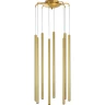 Подвес LIGHTSTAR TUBO LED 40W 2560LM 25G золото 4000K L8T747343