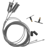 Подвес трековый LIGHTSTAR LINEA тип E для треков 5065xx черный 506570