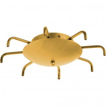 Подвесное крепление LIGHTSTAR TUBO 574733 8х с трансформатором 40W 2600LM к 747xxx золото