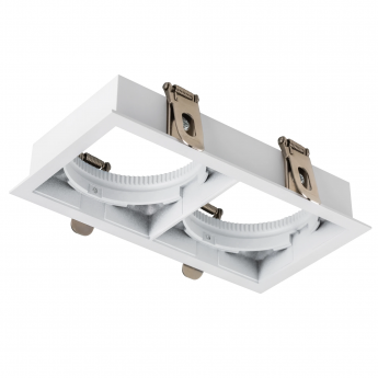Рамка двойная квадратная встраиваемая LIGHTSTAR 075226 для светодиодных модулей 0750xx STELLA Рамка двойная квадратная встраиваемая LIGHTSTAR 075226 для светодиодных модулей 0750xx STELLA