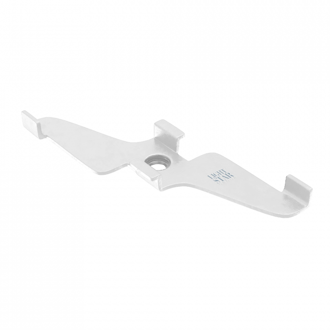 Скоба LIGHTSTAR UNO для поверхностного монтажа треков 509026P/509036P 509000W