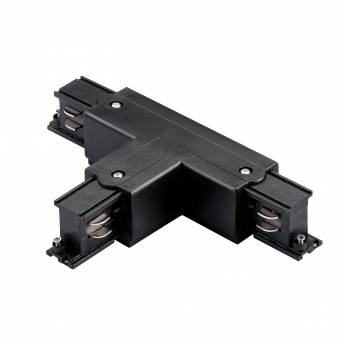 Соединение левое LIGHTSTAR 504137-FRPSL QUATTRO тройное перекидное с подводом питания к треку 5040xx-(F)/(R) ЧЕРНЫЙ