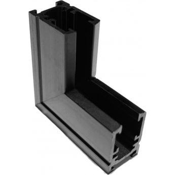 Соединитель LIGHTSTAR LINEA 506137 L-образный вертикальный черный