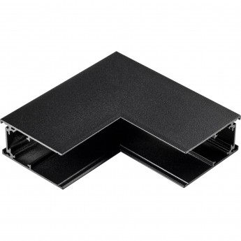 Соединитель LIGHTSTAR UNO 509137 L-образный вертикальный накладной черный