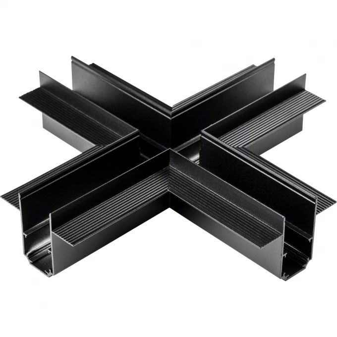 Соединитель LIGHTSTAR UNO X-образный встраиваемый черный 509287 Соединитель LIGHTSTAR UNO X-образный встраиваемый черный 509287