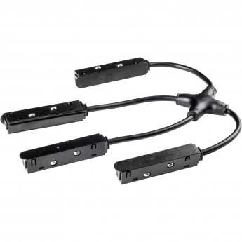 Соединитель трековый LIGHTSTAR UNO 509294 X-образный гибкий 48V черный