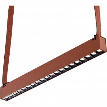 Светильник для трека LIGHTSTAR 208222 48V NOVE LED 16W 2731LM 80G 3000K IP20 красный Светильник для трека LIGHTSTAR 208222 48V NOVE LED 16W 2731LM 80G 3000K IP20 красный