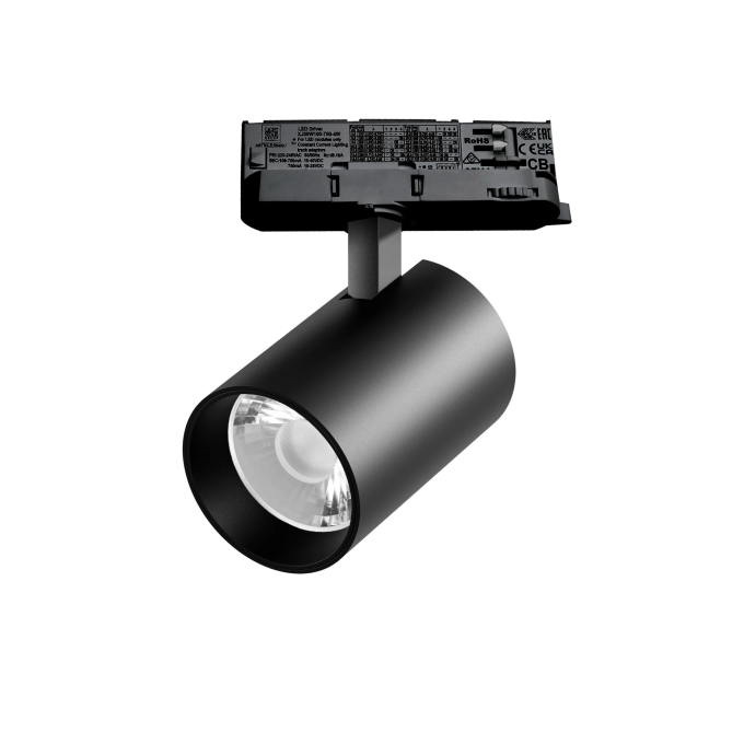 Светильник LIGHTSTAR ALTA BASE для трековой системы Quattro LED 30W 15G с адаптером A5347QT15G