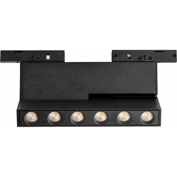 Светильник LIGHTSTAR LINEA 206937 24V для трека LED 6W 500LM 30G 3000K черный