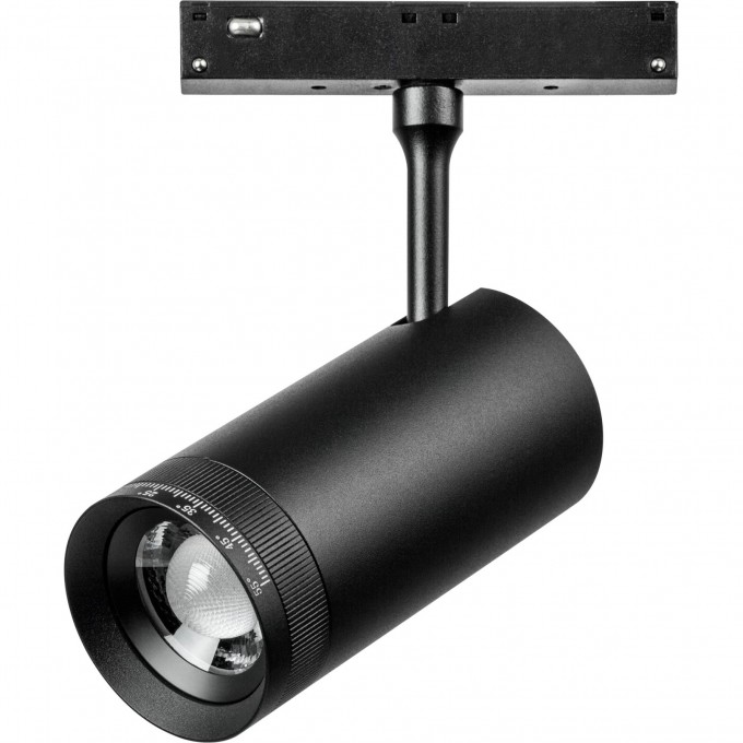 Светильник LIGHTSTAR UNO 48V для трека LED 12W 1000LM 10-55G 4000K черный 209047 Светильник LIGHTSTAR UNO 48V для трека LED 12W 1000LM 10-55G 4000K черный 209047
