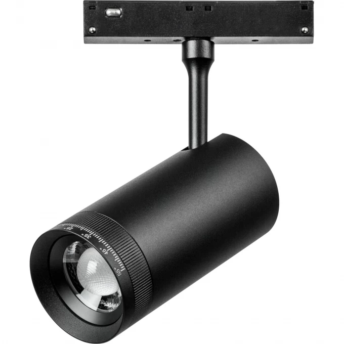 Светильник LIGHTSTAR UNO 48V для трека LED 12W 1000LM 10-55G 4000K черный 209047 Светильник LIGHTSTAR UNO 48V для трека LED 12W 1000LM 10-55G 4000K черный 209047