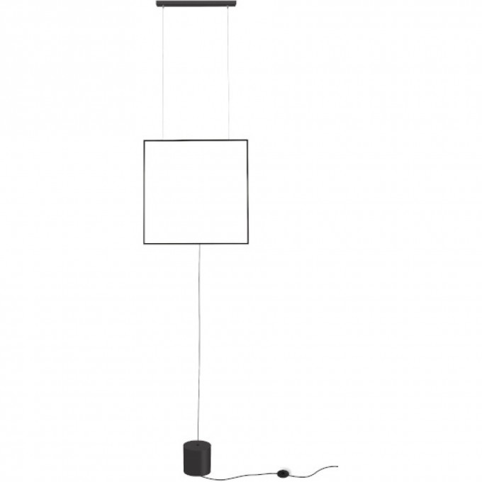 Светильник подвесной LIGHTSTAR UNDINE 28W LED 1310LM 120G 3000K черный 738647