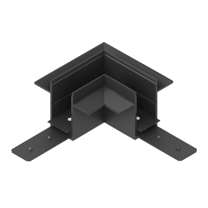 Угловое соединение LIGHTSTAR TETA PRO встраиваемое д/трека ЧЕРНЫЙ 505247